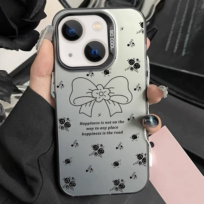 Hybrid Tpu Phone Case Silver Paint