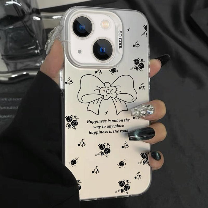 Hybrid Tpu Phone Case Silver Paint