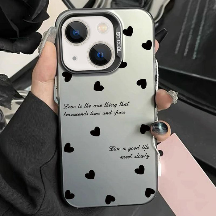 Hybrid Tpu Phone Case Silver Paint