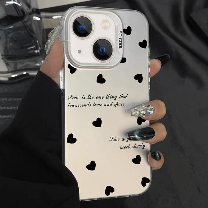 Hybrid Tpu Phone Case Silver Paint
