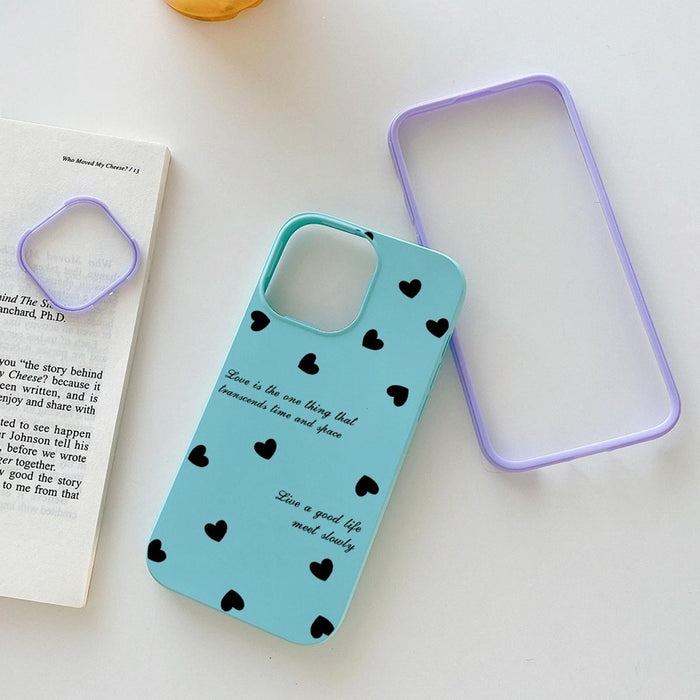 Hybrid Tpu Love Hearts Phone Case