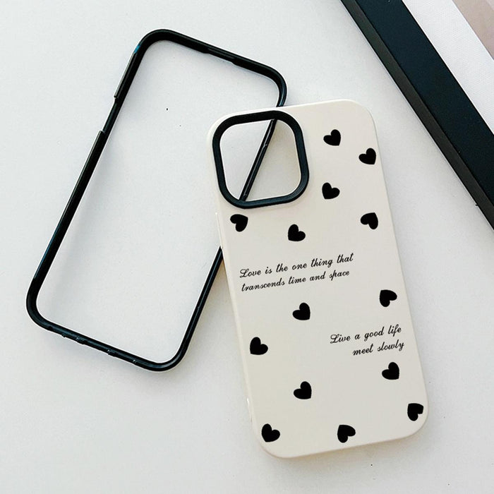 Hybrid Tpu Love Hearts Phone Case