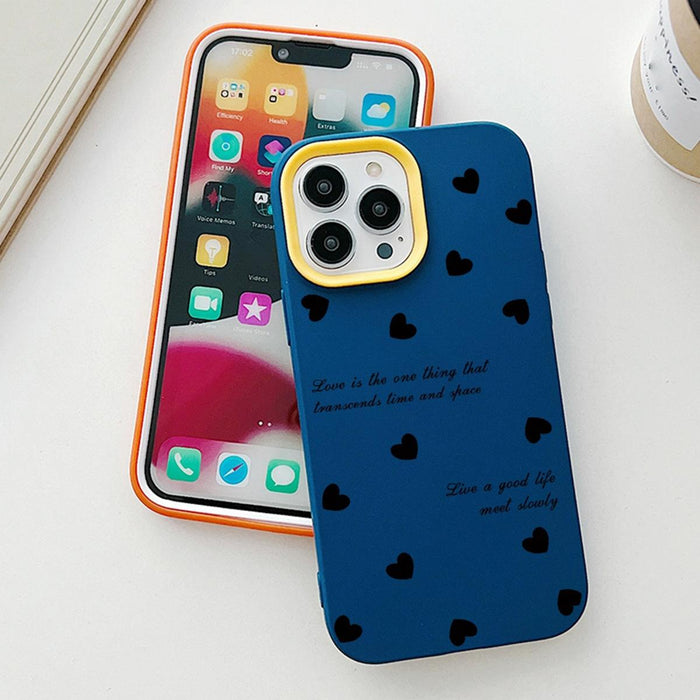 Hybrid Tpu Love Hearts Phone Case