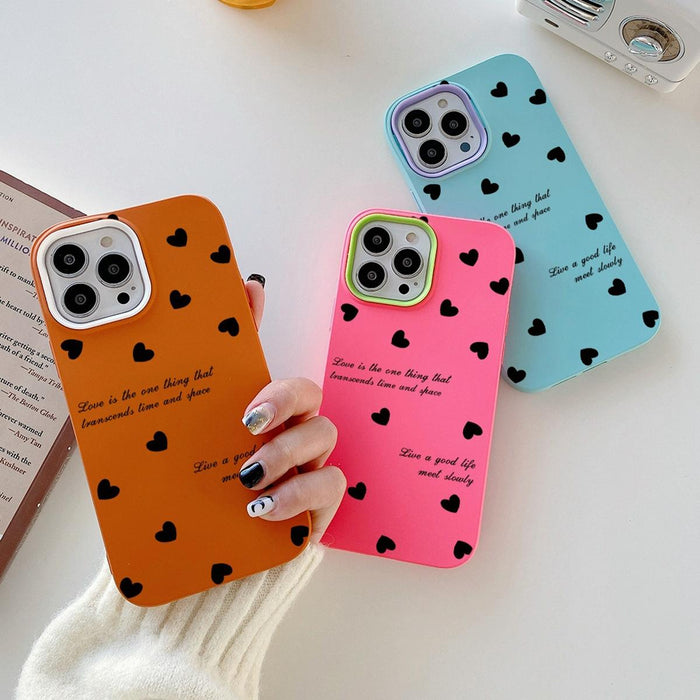 Hybrid Tpu Love Hearts Phone Case