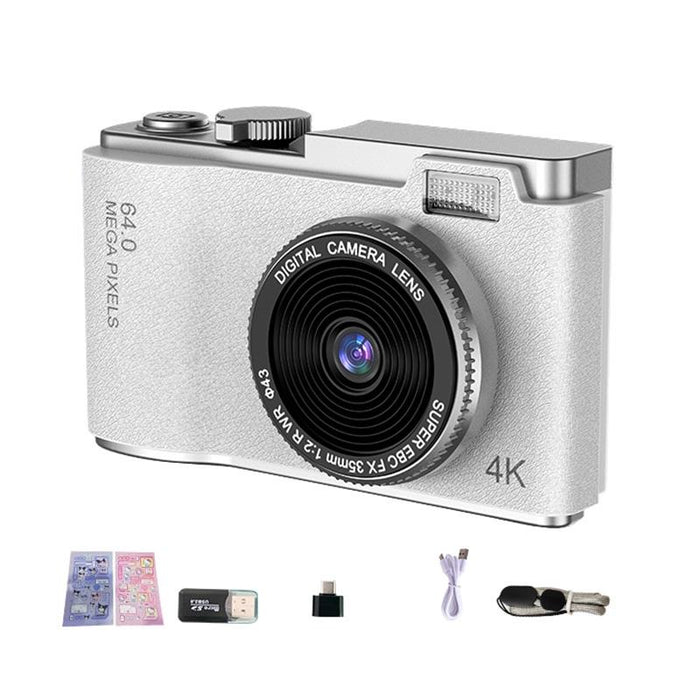 2.4 Inch Dual-Lens 4K Ccd Retro Kids Camera