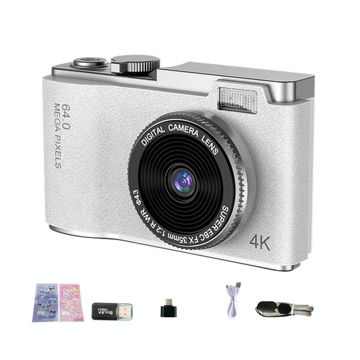 Lk003 2.4 Inch Dual-Lens 4K Hd Ccd Camera Retro Kids Camera