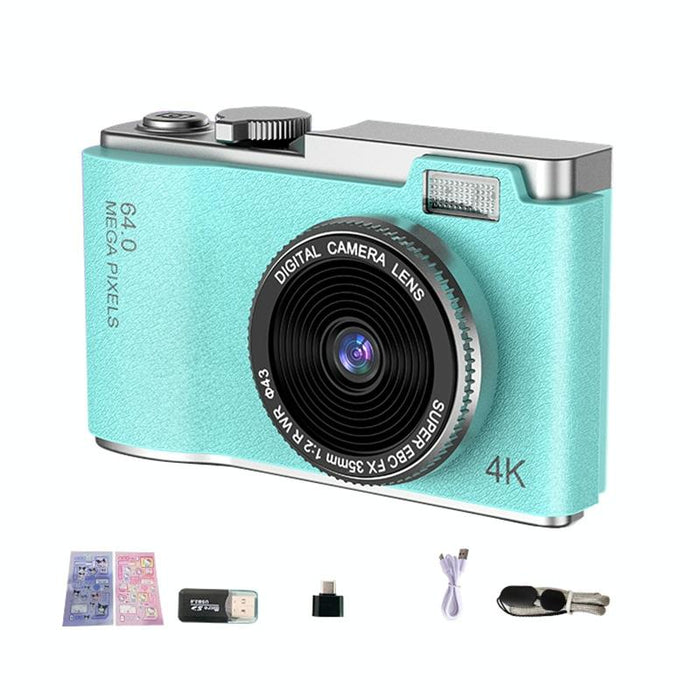 2.4 Inch Dual-Lens 4K Ccd Retro Kids Camera