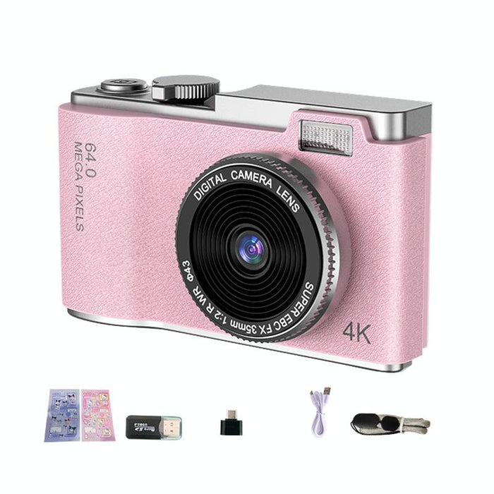 2.4 Inch Dual-Lens 4K Ccd Retro Kids Camera