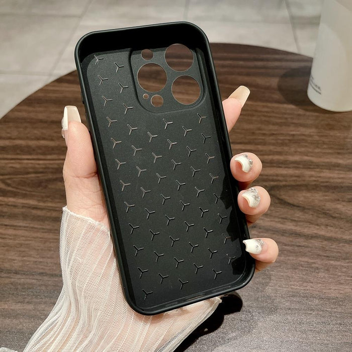 For Iphone 15 Honeycomb Cooling Tpu Phone Case