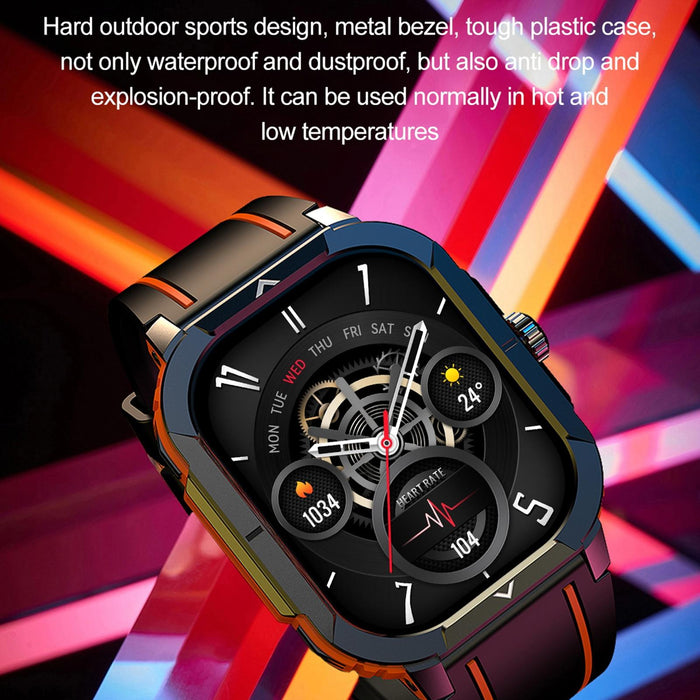 2.06 Inch Bt5.3 Ip68 Sport Smart Watch Bluetooth Call / Message / Health