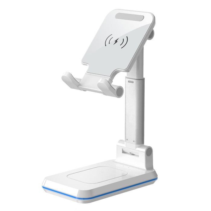 Portable 2 In 1 Wireless Charging Stand Single Charge