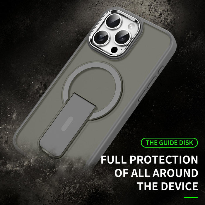 For Iphone 15 Acrylic & Tpu Magsafe Holder Phone Case