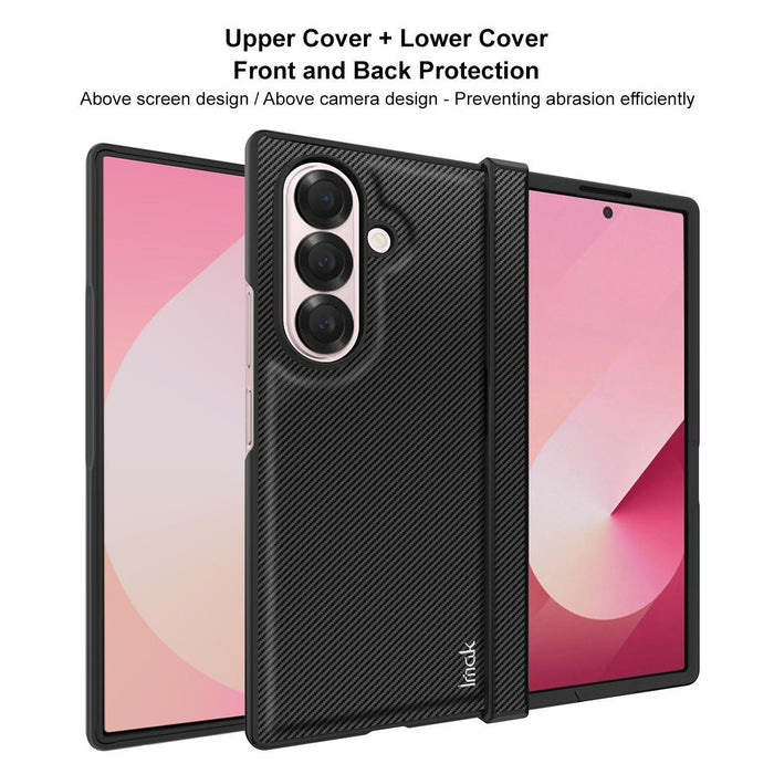 For Samsung Galaxy Z Fold7 5G Carbon Fiber Pu & Pc Case
