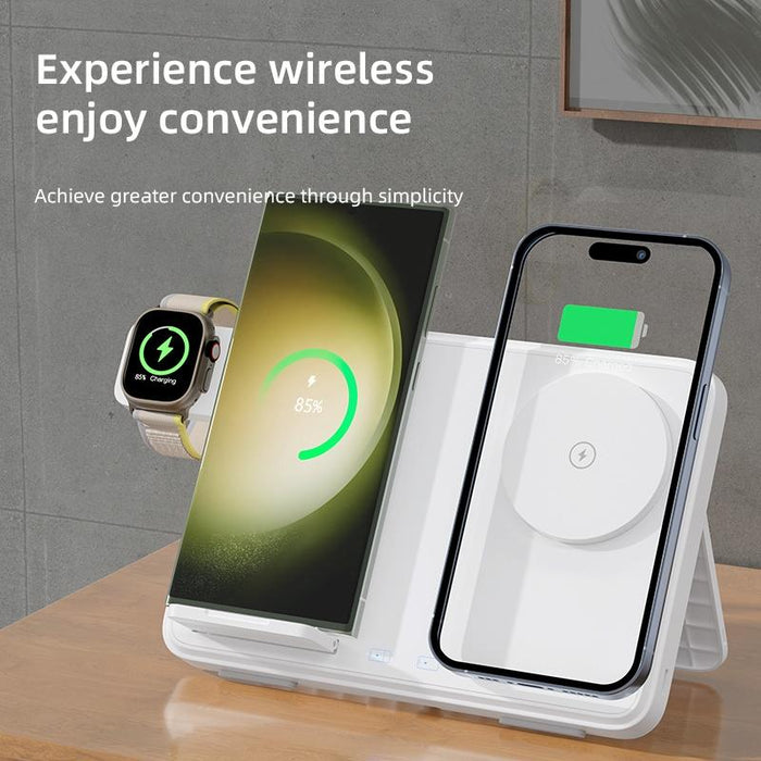 15W Magnetic Wireless Charger With Night Light