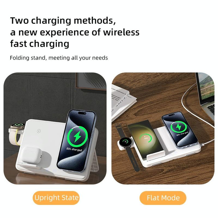 15W Magnetic Wireless Charger With Night Light