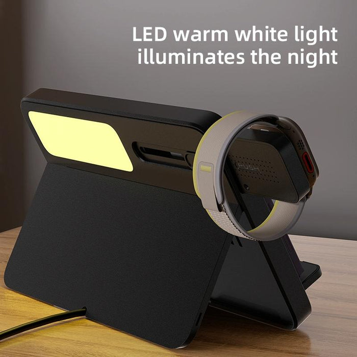 15W Magnetic Wireless Charger With Night Light