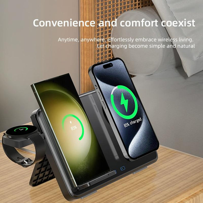 15W Magnetic Wireless Charger With Night Light
