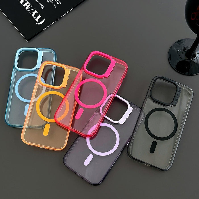 Colourful Wavy Circle Hybrid Phone Case