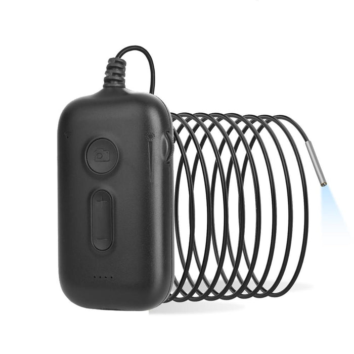 3.9Mm Single Camera Wifi Connected Hard Cable Hd Industrial Endoscope Length 1M Black