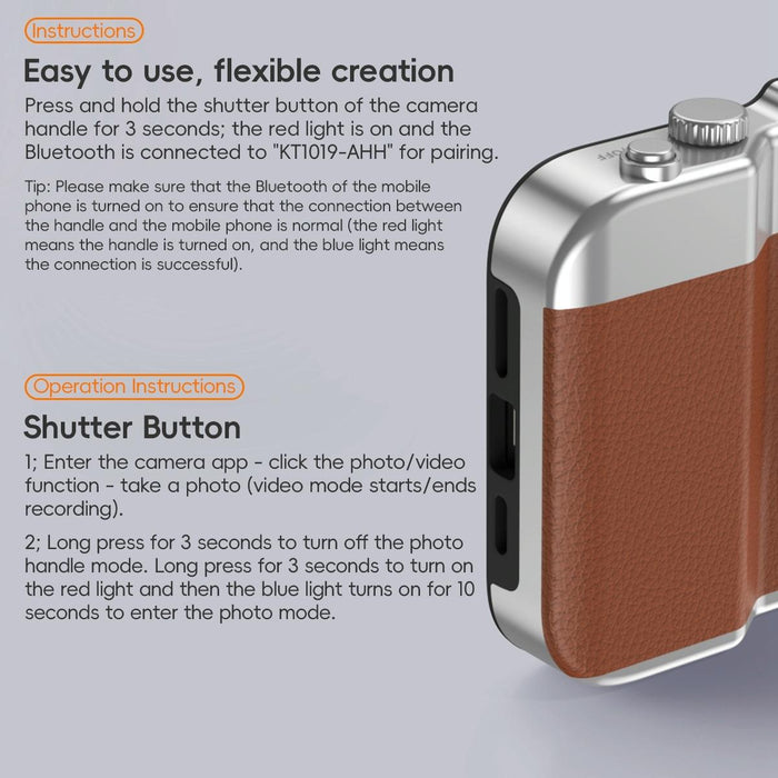 For Iphone 15 3D Retro Bluetooth Camera Magsafe Mirror Phone Case