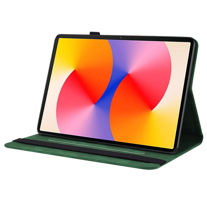 11 Butterfly Flower Embossed Leather Tablet Case For Huawei Matepad Se 2024