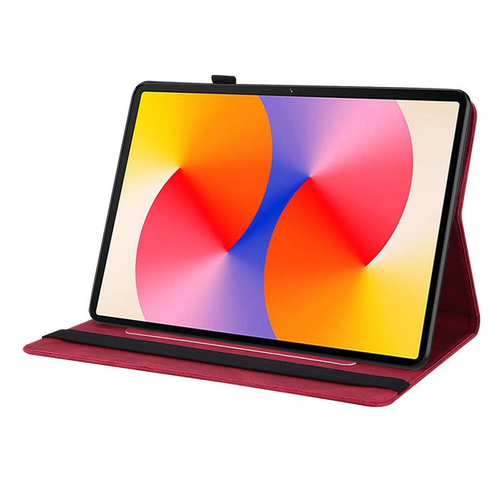 11 Butterfly Flower Embossed Leather Tablet Case For Huawei Matepad Se 2024