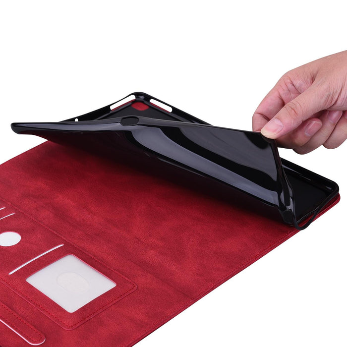 11 Butterfly Flower Embossed Leather Tablet Case For Huawei Matepad Se 2024