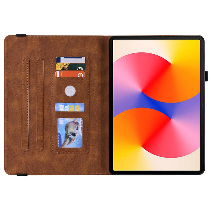 11 Butterfly Flower Embossed Leather Tablet Case For Huawei Matepad Se 2024