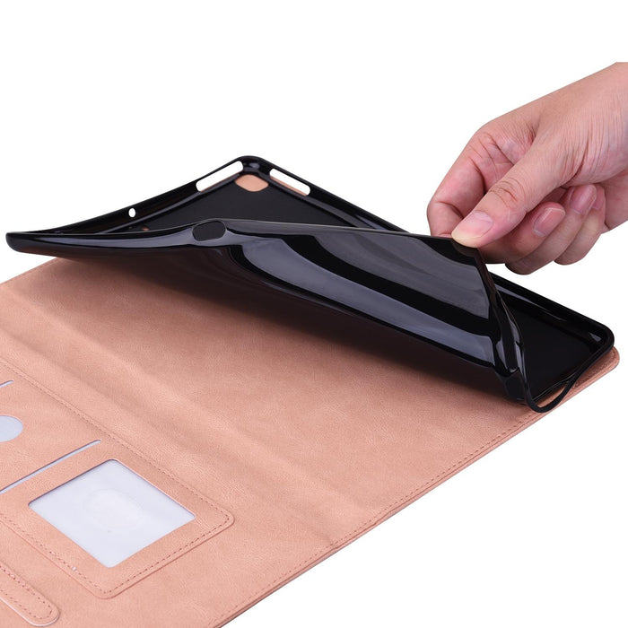 11 Butterfly Flower Embossed Leather Tablet Case For Huawei Matepad Se 2024