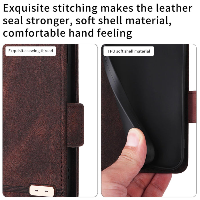 For Samsung Galaxy Z Fold7 5G Magnetic Clasp Leather Phone Case
