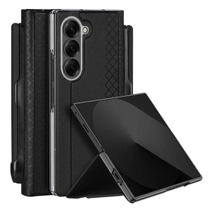 For Samsung Galaxy Z Fold7 5G Bril Series Pu & Tpu Phone Case With Pen Slot