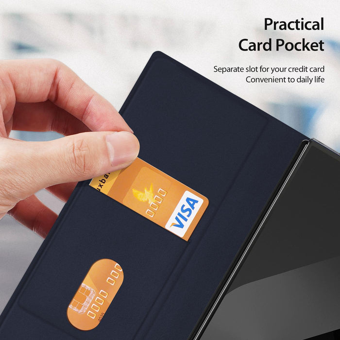 For Samsung Galaxy Z Fold7 5G Bril Series Pu & Tpu Phone Case With Pen Slot