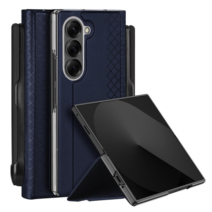 For Samsung Galaxy Z Fold7 5G Bril Series Pu & Tpu Phone Case With Pen Slot