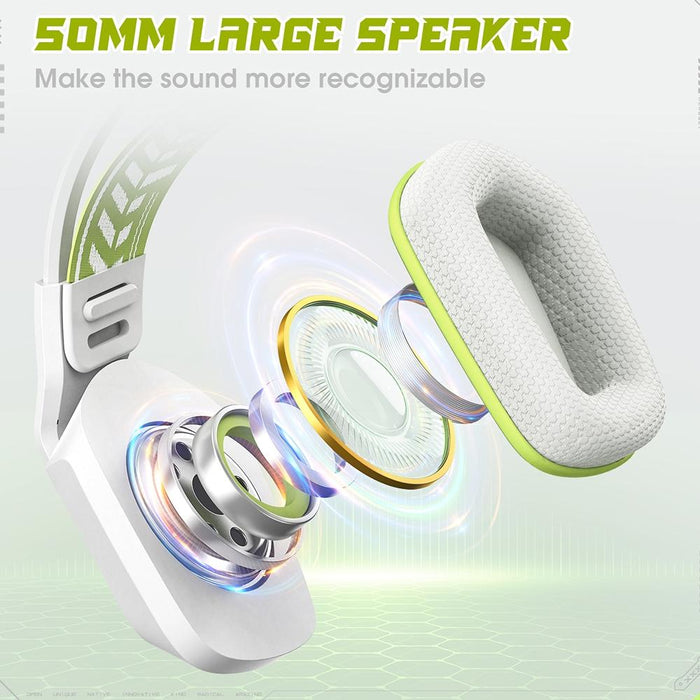 Rgb Gaming Headset With Microphone 2.2M Length