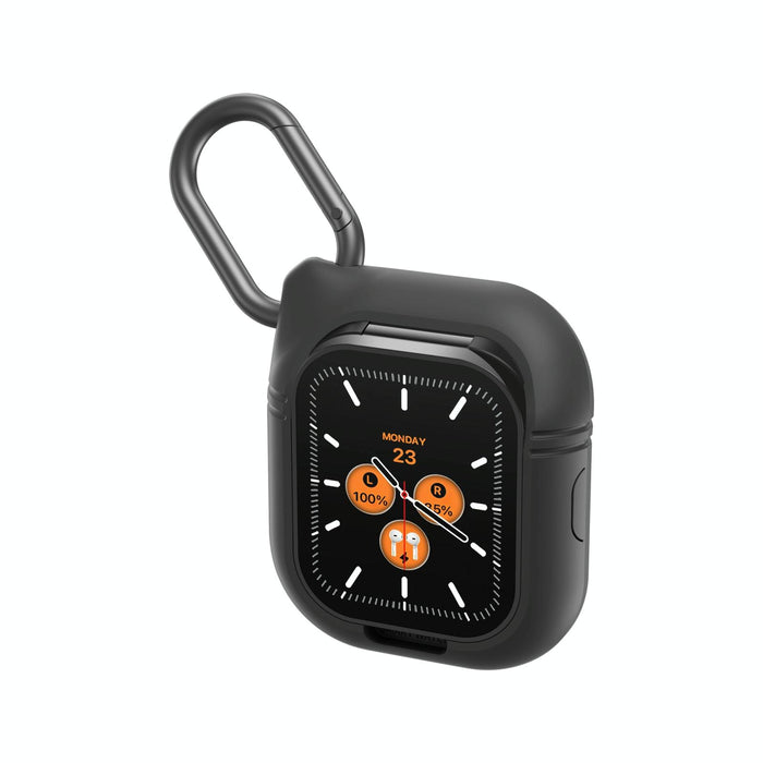 2.01 Inch 2 In 1 Bluetooth Earphone Smart Watch With Nfc & Steel Strap