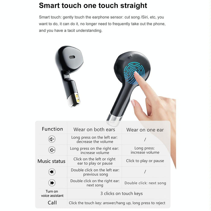 2.01 Inch 2 In 1 Bluetooth Earphone Smart Watch With Nfc & Steel Strap