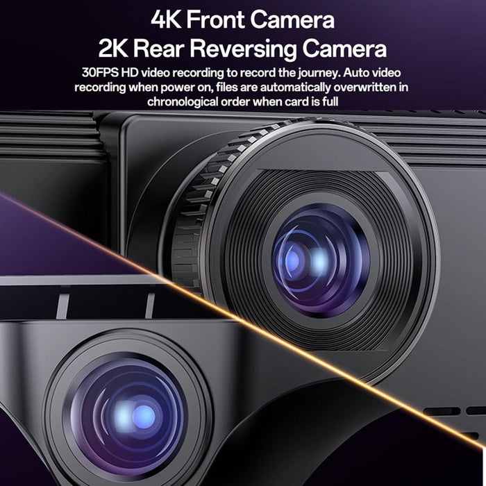 10.26 Inch Carplay Navigation & Recorder - Yesido Km19 Black