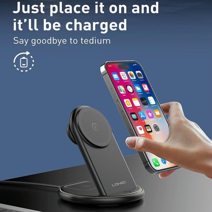 25.5W 5 In 1 Magsafe Wireless Charger + Type C Cable