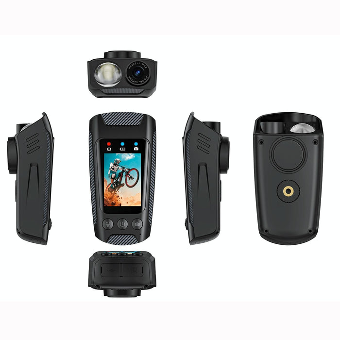 2 Inch Ips Color Screen Waterproof Cycling Camera