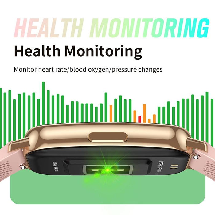 1.47 Inch Waterproof Smart Watch Heart Rate & Blood Pressure Support