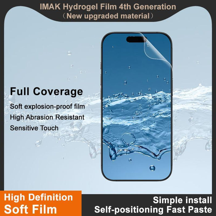 4Th Generation Full Coverage Screen Hydrogel Film Protector