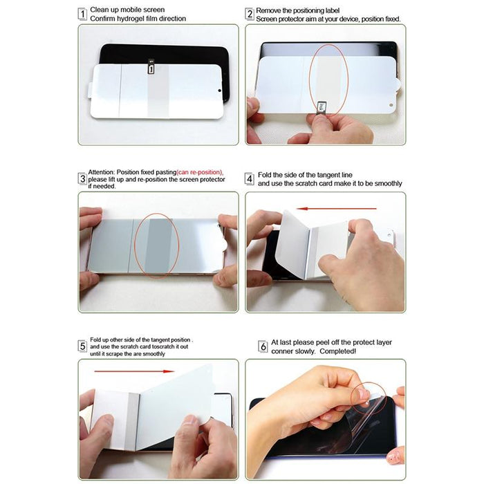 4Th Generation Full Coverage Screen Hydrogel Film Protector
