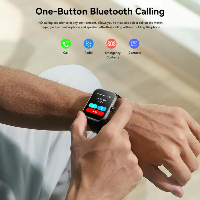 1.96 Screen Inch Smart Watch With Bt Call & Heart Rate