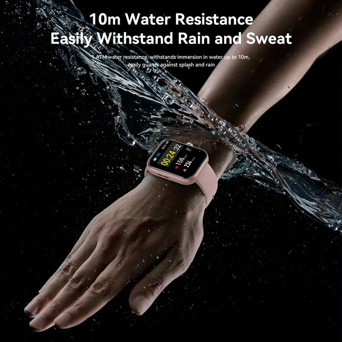 1.96 Screen Inch Smart Watch With Bt Call & Heart Rate