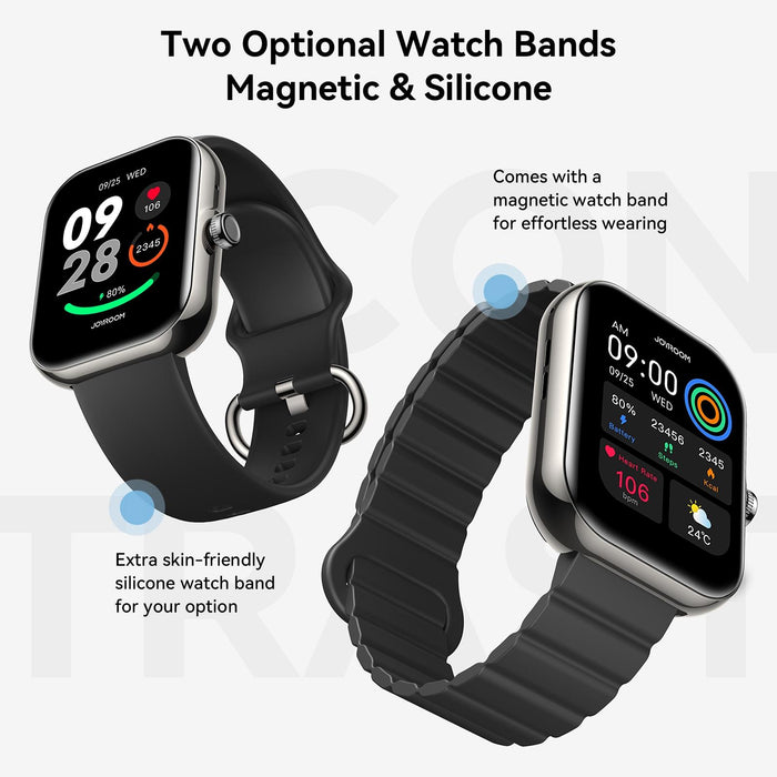 1.96 Screen Inch Smart Watch With Bt Call & Heart Rate