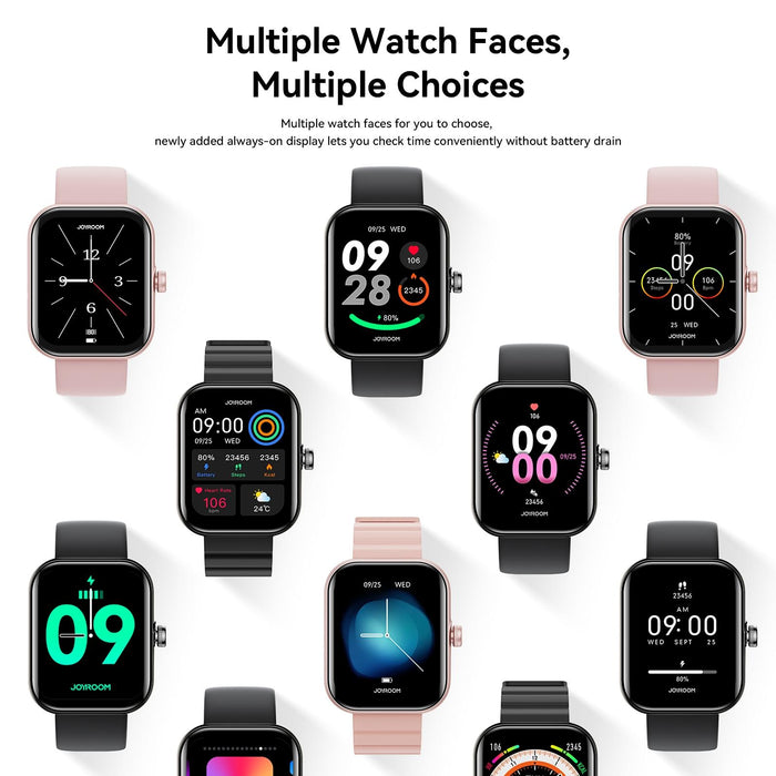 1.96 Screen Inch Smart Watch With Bt Call & Heart Rate