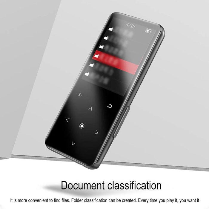 2.0 Inch Touch Screen Mp4 Player With Bluetooth Black