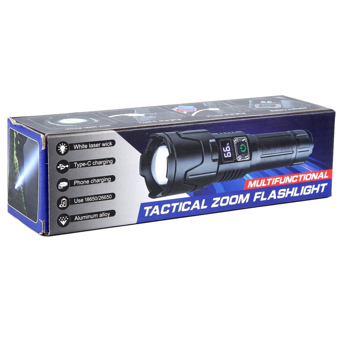 30W White Laser Wick Led Flashlight 1000Lm