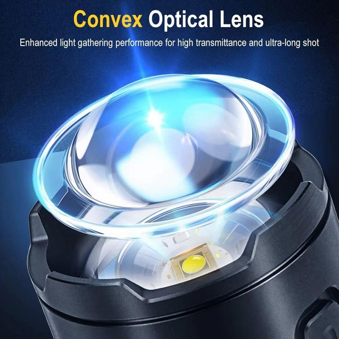 30W White Laser Wick Led Flashlight 1000Lm