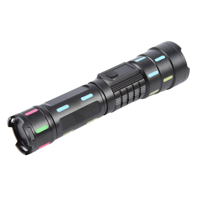 White Laser Wick Led Flashlight With Fluorescent Strips